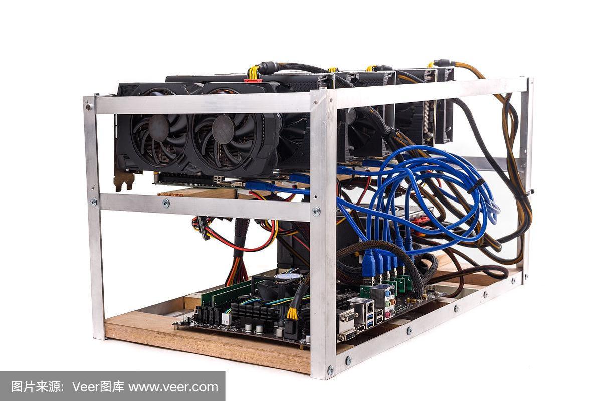 Advanced mining rig that maximizes mining efficiency