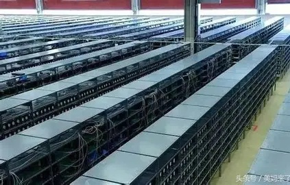 Modern mining farm setup