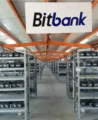 A modern mining farm showcasing advanced machines