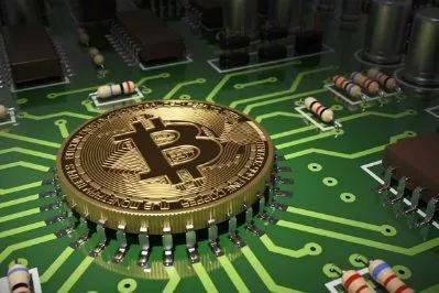 A large-scale mining farm in Norway with rows of mining rigs.