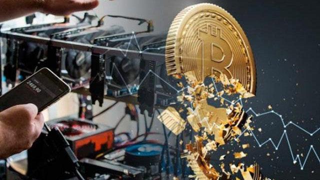 An advanced mining rig setup, highlighting its components and efficiency in cryptocurrency extraction