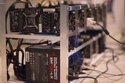 A powerful mining rig setup dedicated for high performance.