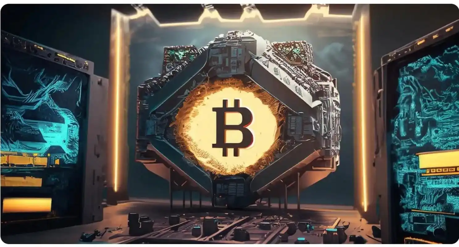 An overview of a modern mining rig setup in a hosted environment, demonstrating how beginners can achieve optimal performance